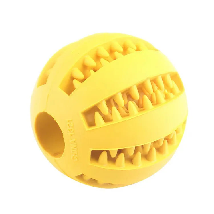 Treat Dispensing Dog Ball – Chew-Resistant Food Puzzle Toy