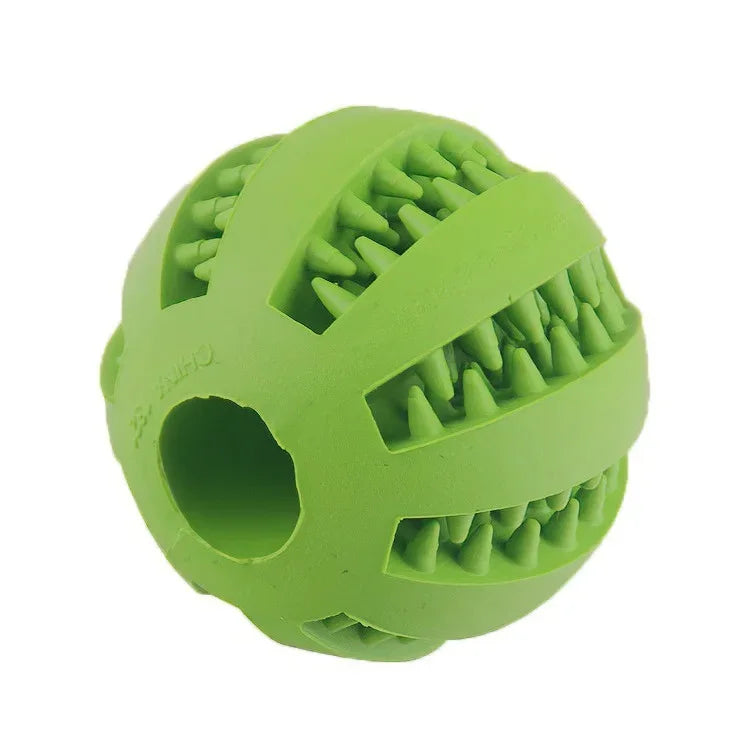 Treat Dispensing Dog Ball – Chew-Resistant Food Puzzle Toy