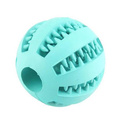 Treat Dispensing Dog Ball – Chew-Resistant Food Puzzle Toy
