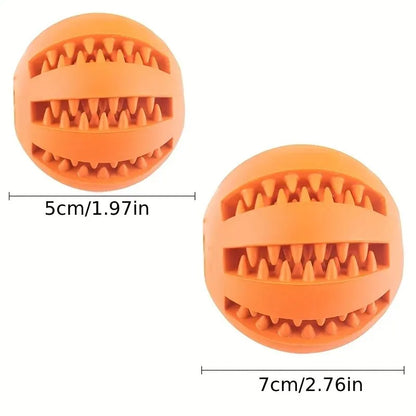 Treat Dispensing Dog Ball – Chew-Resistant Food Puzzle Toy
