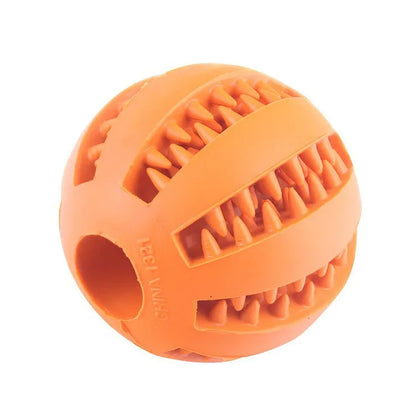 Treat Dispensing Dog Ball – Chew-Resistant Food Puzzle Toy